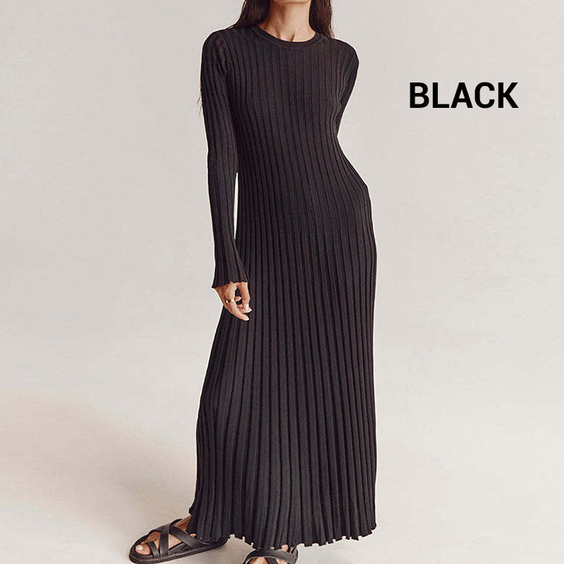 💕 Élégantes et confortables🌸Robes longues tricotées élégantes pour femmes