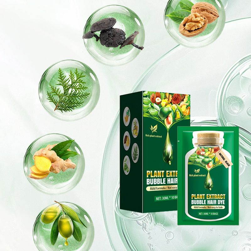 🌿 Soldes d'Été – Crème Colorante Moussante pour Cheveux aux Extraits Végétaux 🍃 🎁 Achetez 2, 1 Offerte ! 🌸 Couleur Naturelle & Soin Doux en Un Seul Geste