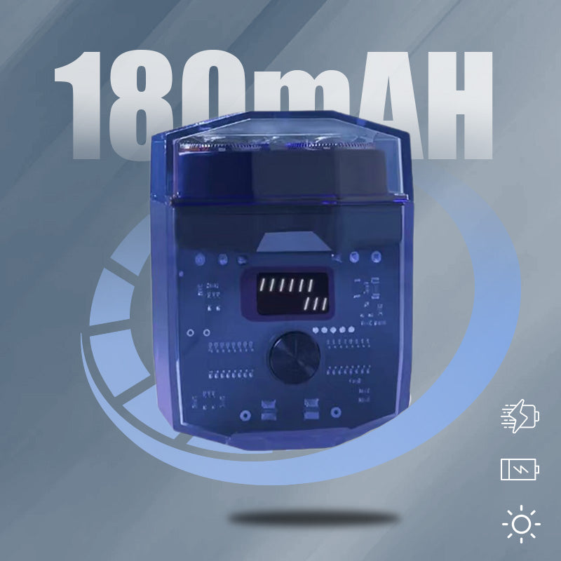 Mini rasoir électrique transparent et silencieux💖