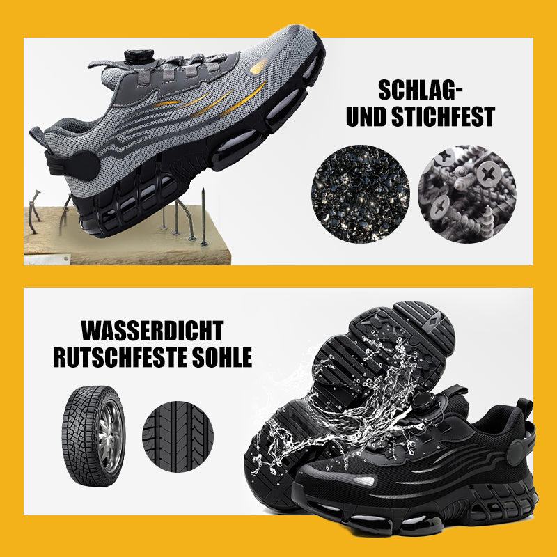 🔥👟 PROMO FLASH 50% ! Chaussures de Sécurité Anti-Perforation & Anti-Choc – Système de Serrage Rotatif, Idéales Chantier & Travail 🛡️