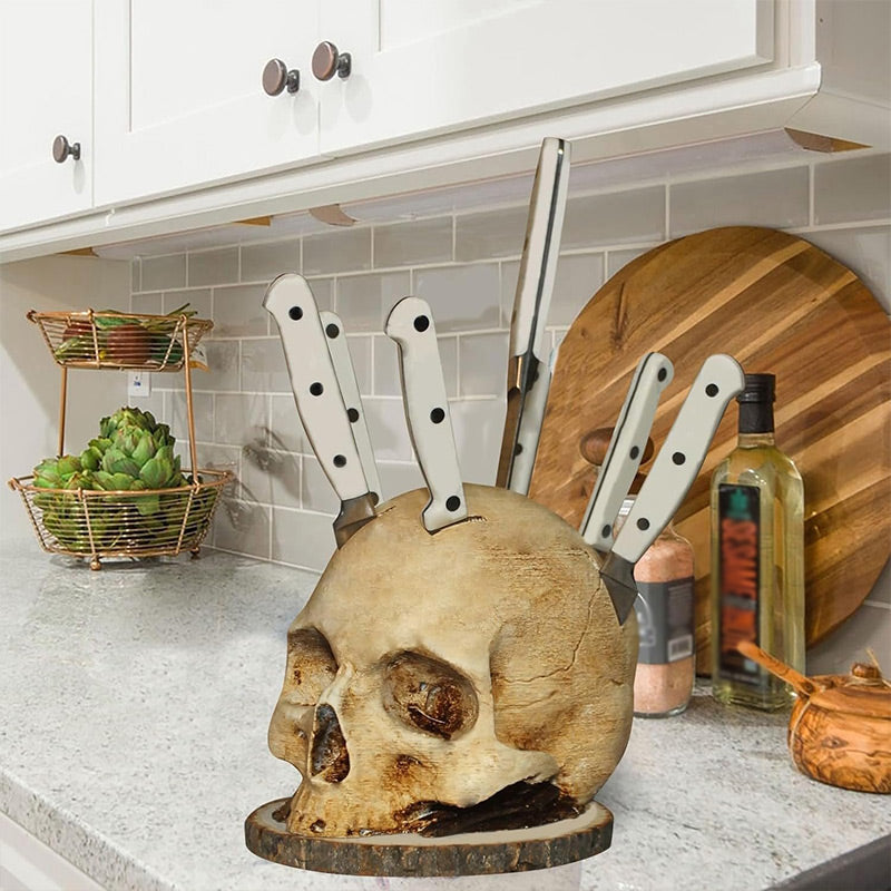 (🎃Hot Sale Promotion🎃 50% Off)Gothic Skull Knife Holder