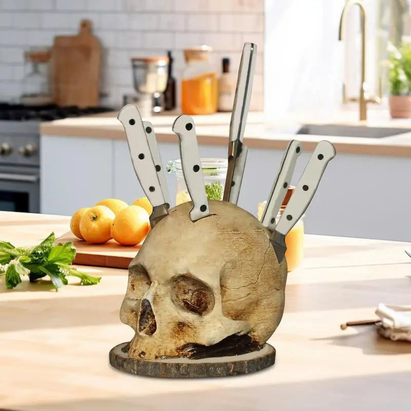 (🎃Hot Sale Promotion🎃 50% Off)Gothic Skull Knife Holder