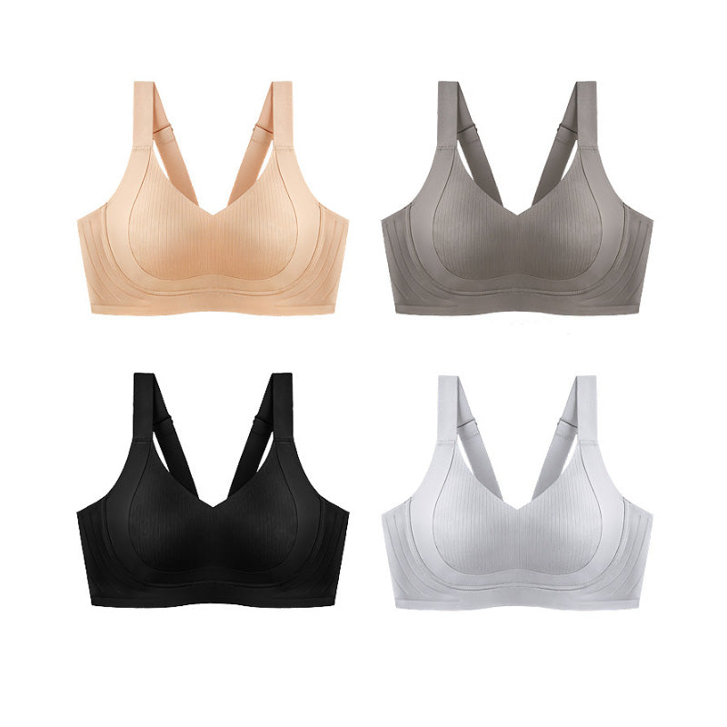 🔥Offre spéciale -50% de réduction🏆Soutien-gorge push-up sans armatures, non marquant et doux pour la peau