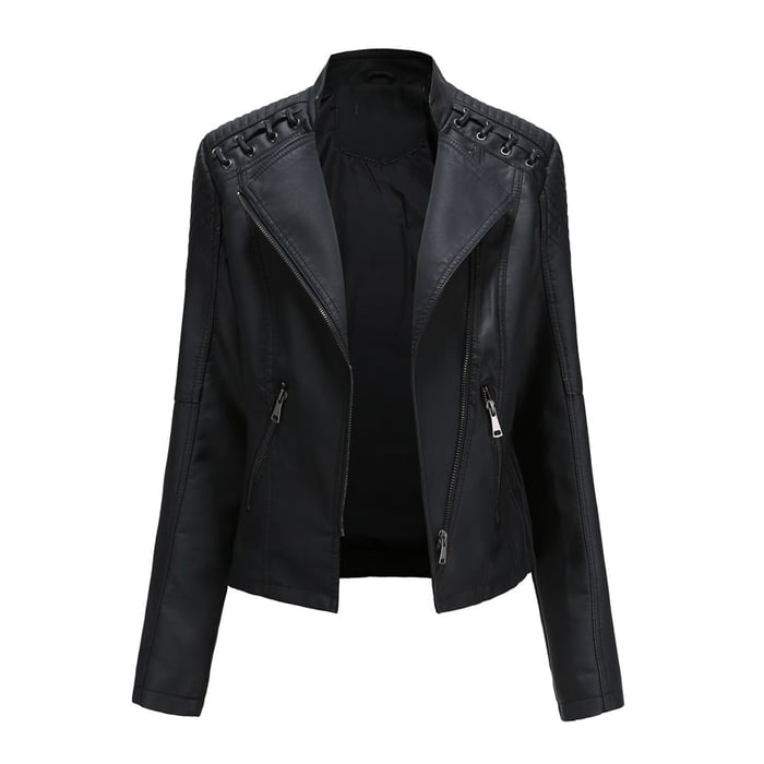 🔥VENTE CHAUDE🔥 - Blouson en cuir d'agneau lavé✨livraison gratuite