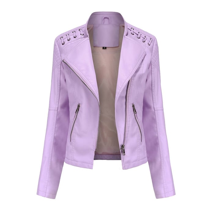 🔥VENTE CHAUDE🔥 - Blouson en cuir d'agneau lavé✨livraison gratuite