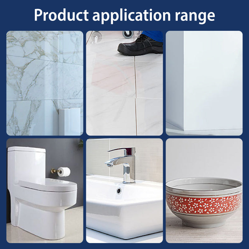 💧Adhésif de réparation multifonctionnel, imperméable et anticorrosion🔥 (convient aux carreaux de sol en céramique, aux murs et aux plans de travail de cuisine) permet de gagner du temps et de réduire les coûts.