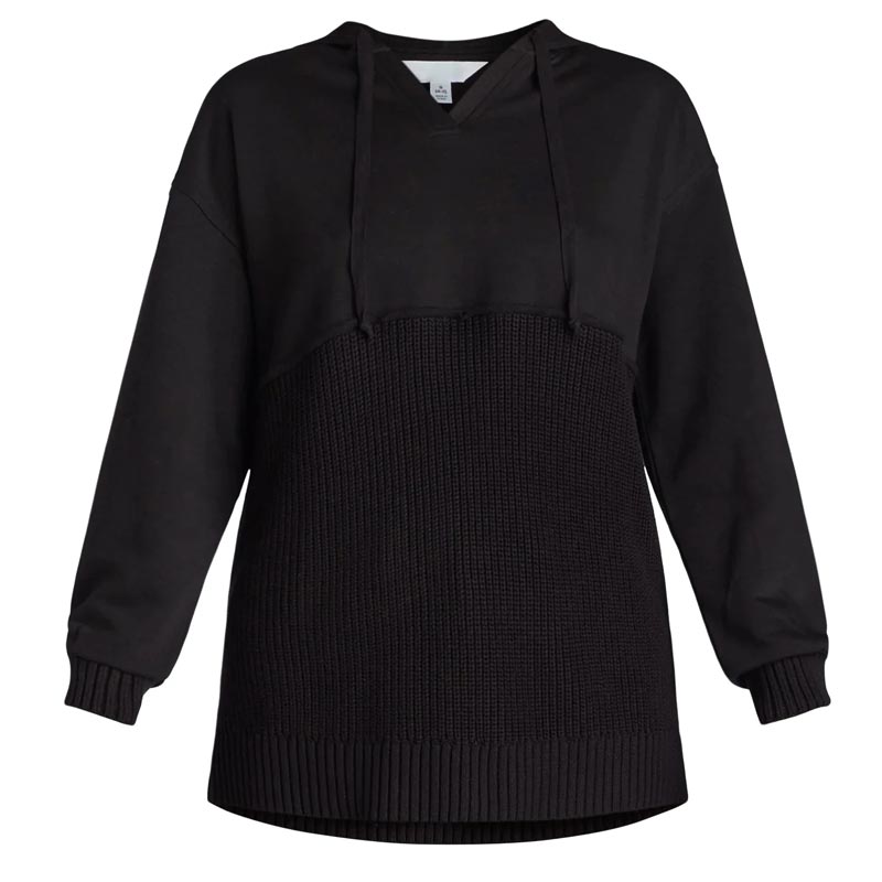Sweat à capuche patchwork unique et chic pour femme