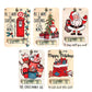 Carte de Noël Porte-monnaie Ornement pour cadeaux en espèces