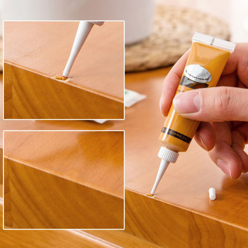 Peinture réparatrice pour meubles en bois🏠