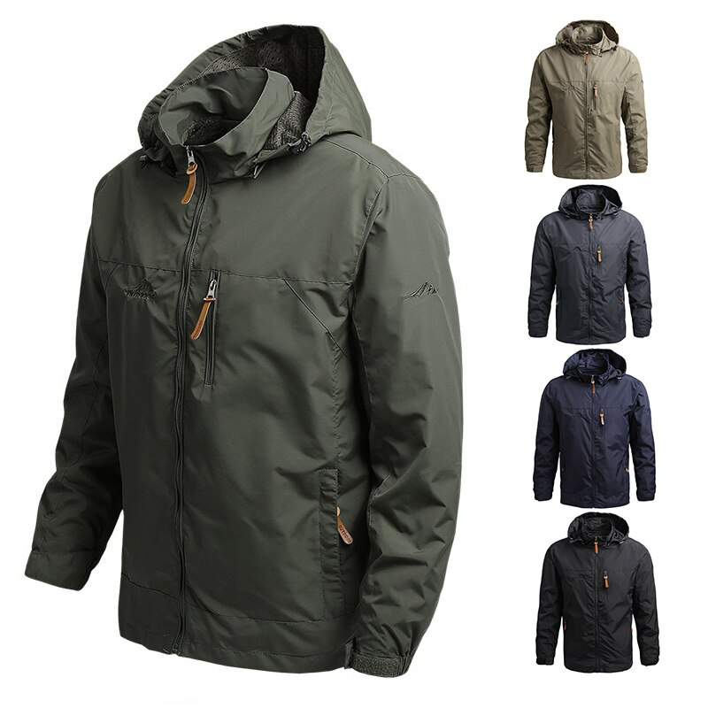 Veste de terrain d'escalade coupe-vent pour hommes, vêtements d'extérieur imperméables Softshell tactique, manteau