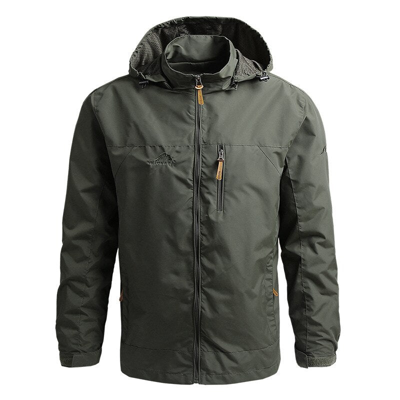 Veste de terrain d'escalade coupe-vent pour hommes, vêtements d'extérieur imperméables Softshell tactique, manteau