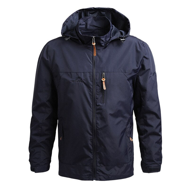 Veste de terrain d'escalade coupe-vent pour hommes, vêtements d'extérieur imperméables Softshell tactique, manteau