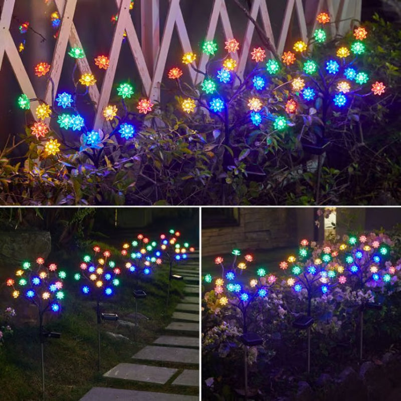 🎅 Soldes de Noël anticipés - 50 % de réduction 🎄 Ensemble de lumières LED de jardin résistantes aux intempéries et alimentées à l'énergie solaire