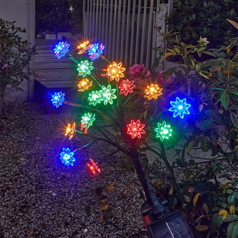 🎅 Soldes de Noël anticipés - 50 % de réduction 🎄 Ensemble de lumières LED de jardin résistantes aux intempéries et alimentées à l'énergie solaire