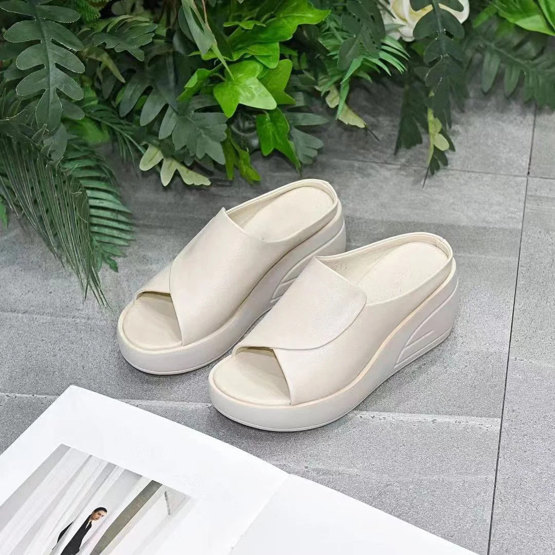 Sandale avec talon incliné Lift 5,5 CM