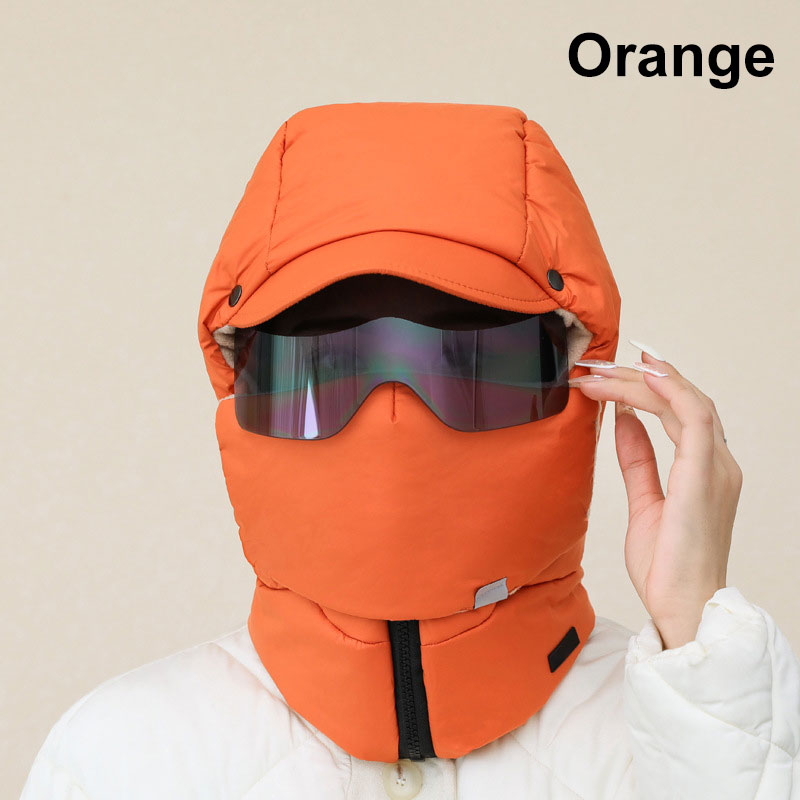 Masque de Couverture Complète Résistante au Vent avec Lunettes pour Vélo en Extérieur