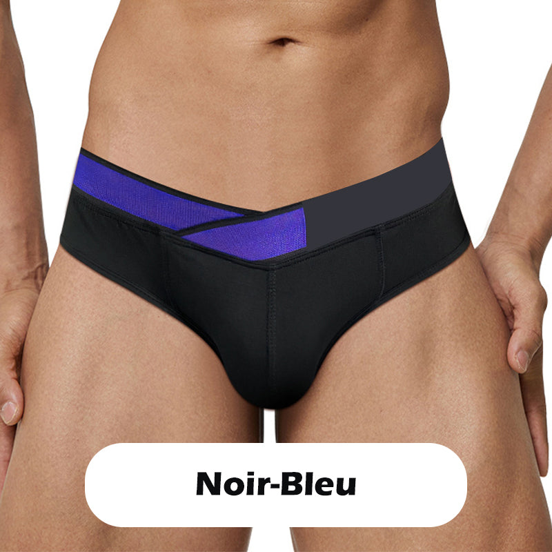 Slip Homme Sexy à Taille Basse en V Profond