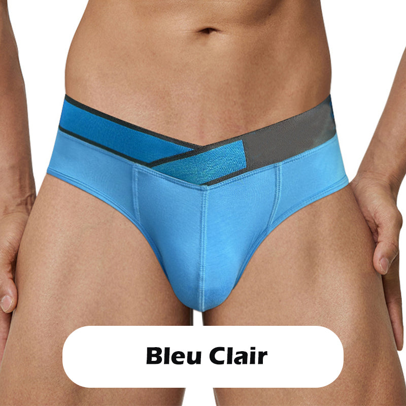 Slip Homme Sexy à Taille Basse en V Profond