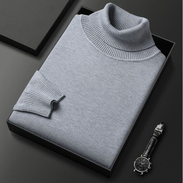 Men's Solid Color Premium Cashmere Sweater-Buy 2 FREE Shipping
