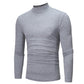 📢📢60 % de réduction !!!✨T-shirt thermique homme en coton à col montant : chaud, respirant & décontracté pour automne-hiver ! ❄️