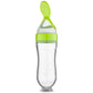 Biberon cuillère à presser pour bébé（3 pièces）