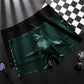 Boxer Sexy Fin de Soie Glacée Translucide pour Hommes