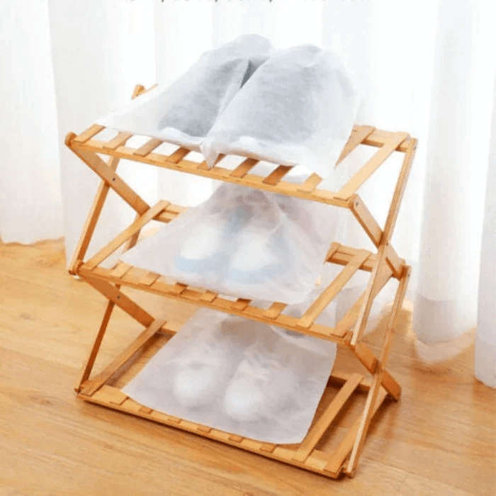 Sacs de rangement réutilisables à cordon pour chaussures👞👠