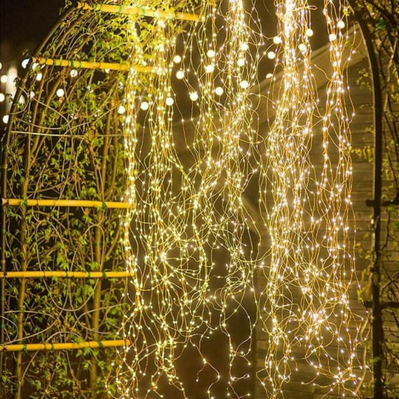 Guirlandes Lumineuses LED de Noël avec Effet Scintillant de Luciole
