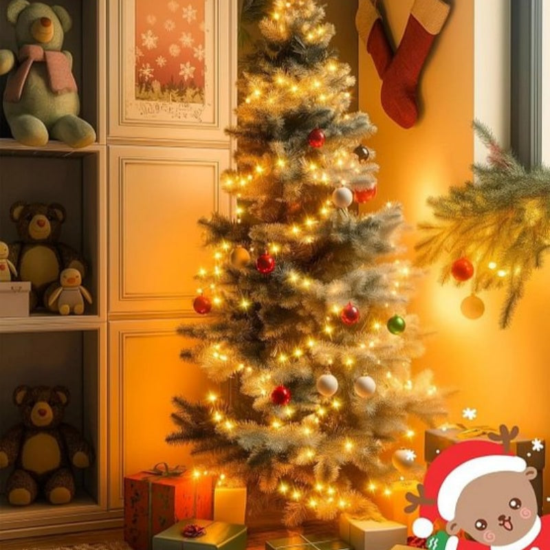 Guirlandes Lumineuses LED de Noël avec Effet Scintillant de Luciole