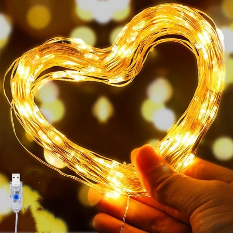 Guirlandes Lumineuses LED de Noël avec Effet Scintillant de Luciole