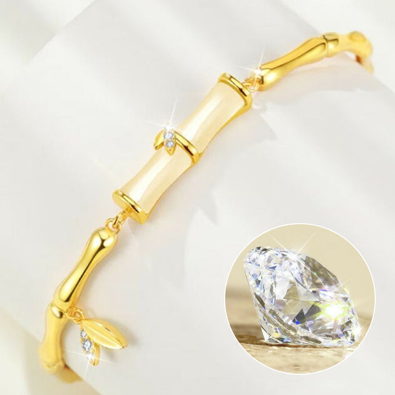 ✨✨Bracelet en bambou pour femme avec chaîne