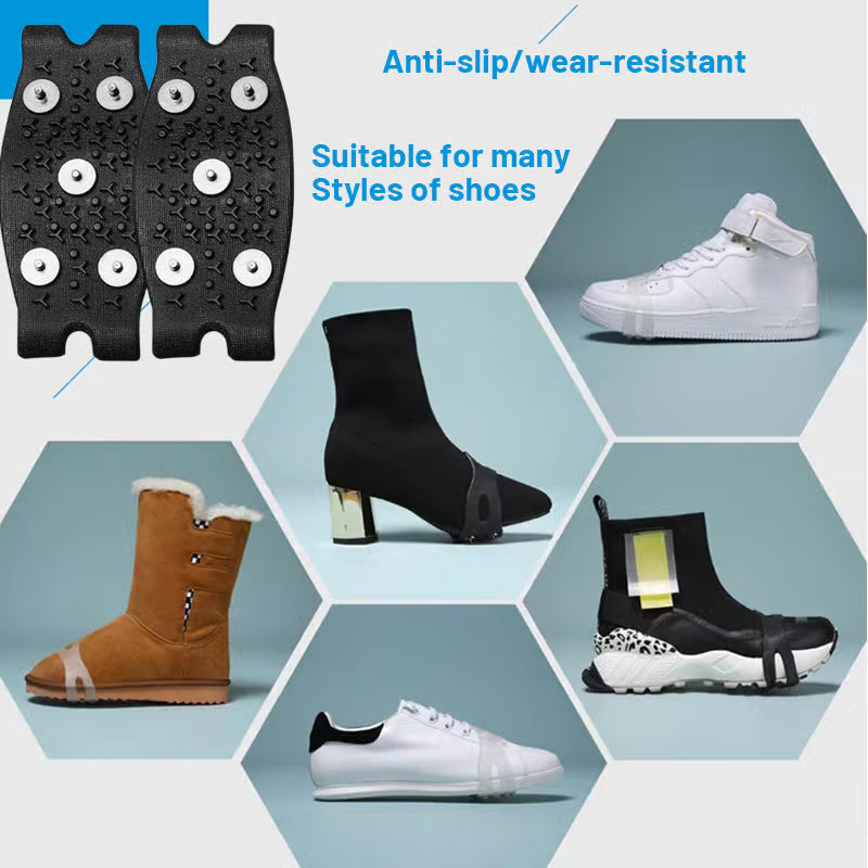 ✨Aujourd'hui, 40% de réduction✨Couvre-chaussures antidérapants à 5 griffes pour l'extérieur