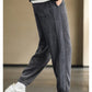 Pantalon doux décontracté en tissu velours côtelé pour hommes (50 % de réduction)