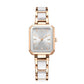 Montre à quartz rectangulaire tendance pour femme