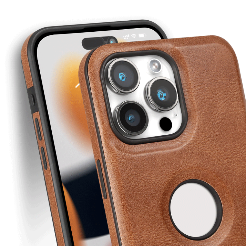 Étui de téléphone magnétique de luxe pour iPhone
