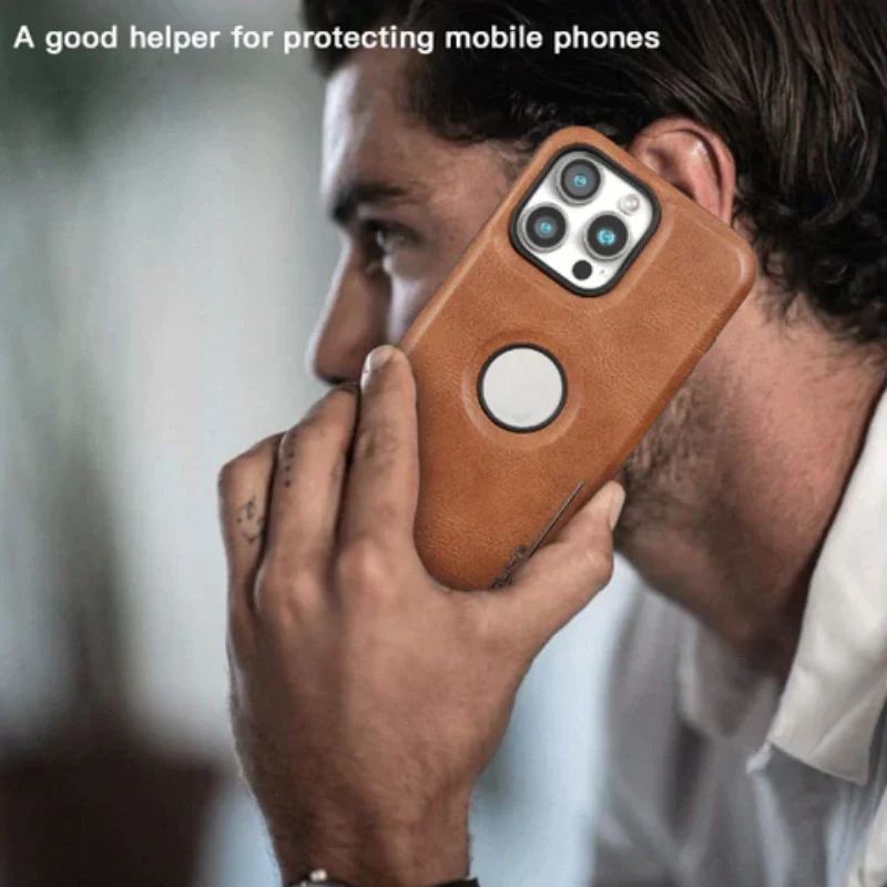 Étui de téléphone magnétique de luxe pour iPhone