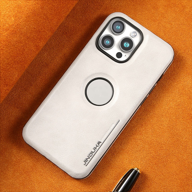 Étui de téléphone magnétique de luxe pour iPhone