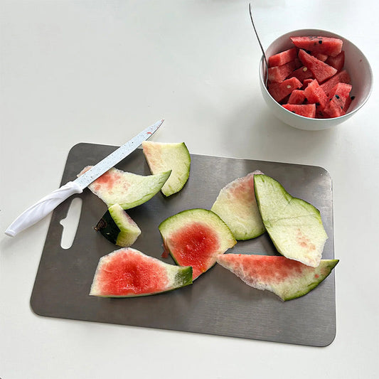 🔥 2025 cuisine hot sale 50% de réduction 🔥 Plaque de coupe en acier inoxydable antibactérien