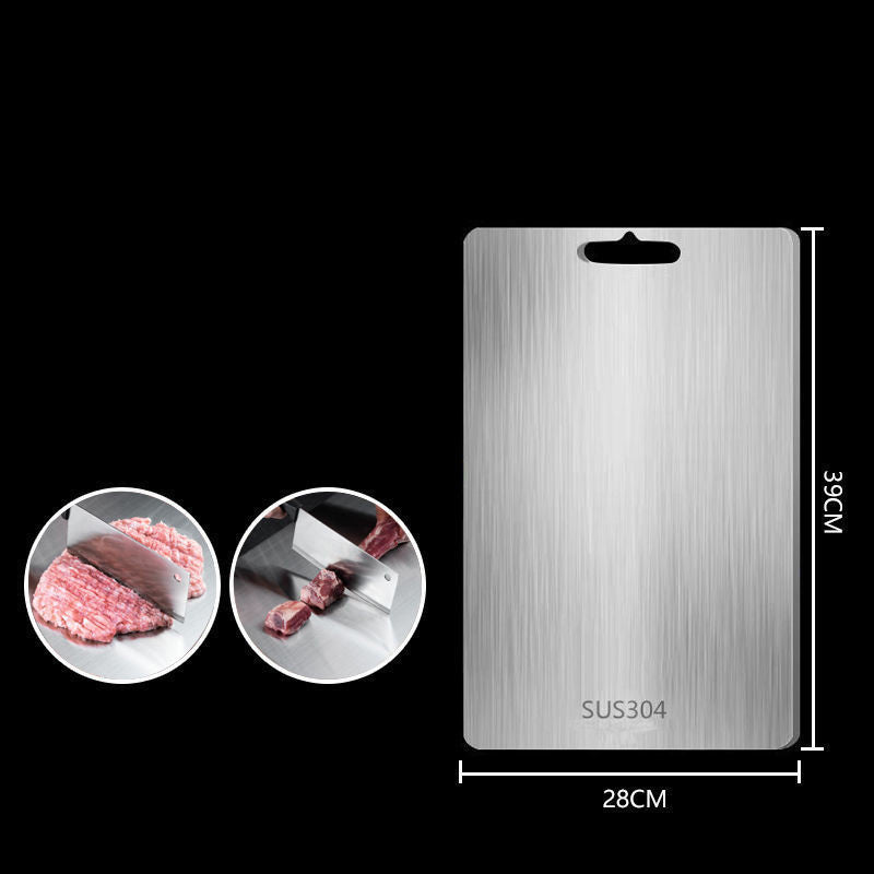 🔥 2025 cuisine hot sale 50% de réduction 🔥 Plaque de coupe en acier inoxydable antibactérien