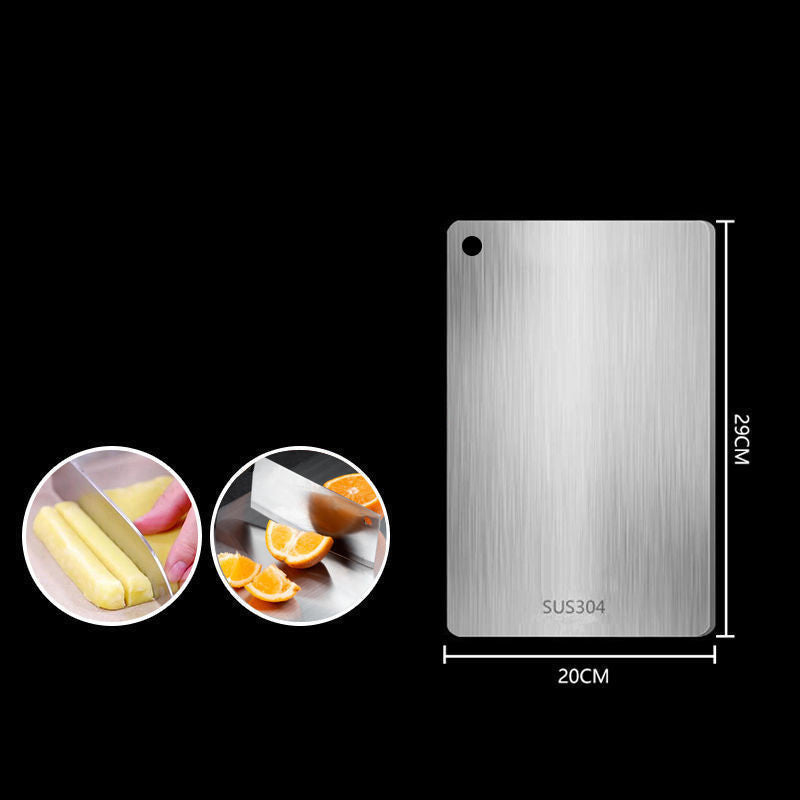 🔥 2025 cuisine hot sale 50% de réduction 🔥 Plaque de coupe en acier inoxydable antibactérien