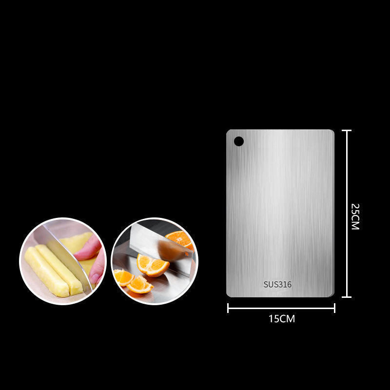🔥 2025 cuisine hot sale 50% de réduction 🔥 Plaque de coupe en acier inoxydable antibactérien