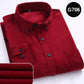 Chemise décontractée en velours côtelé pour homme