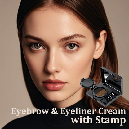 Crème pour Sourcils et Eyeliner avec Tampon