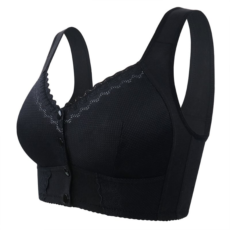 🌸Soutien-gorge respirant Plus Size pour femmes avec fermeture frontale