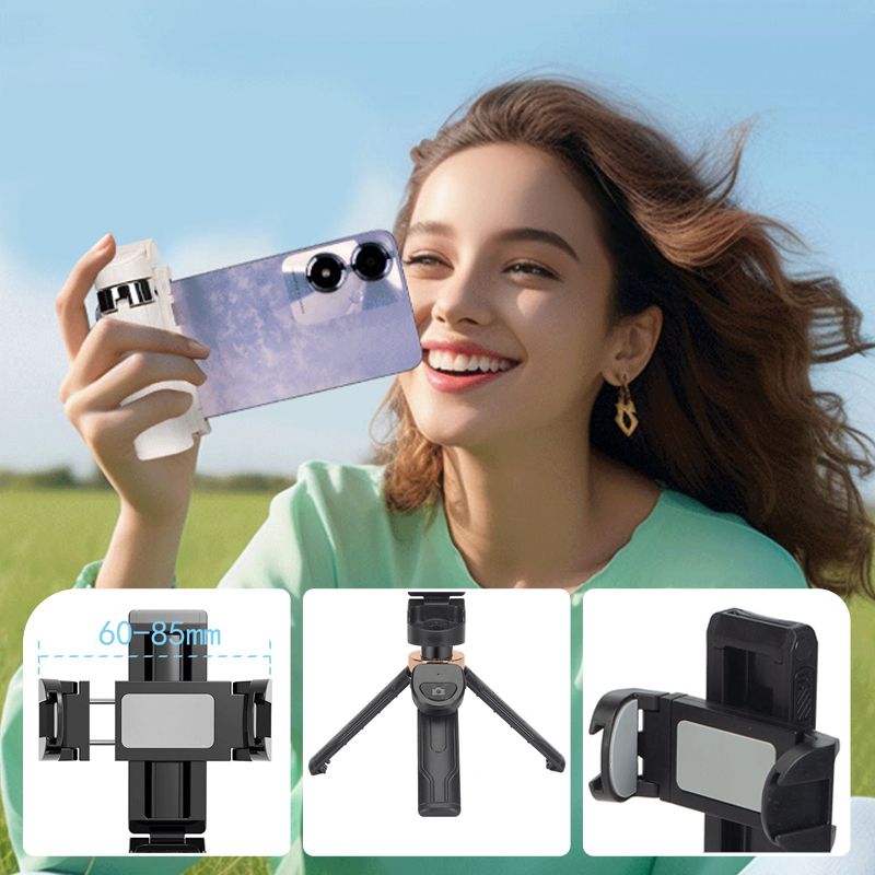 💖⏳Bâton de selfie Bluetooth pliable de poche avec trépied intégré💖