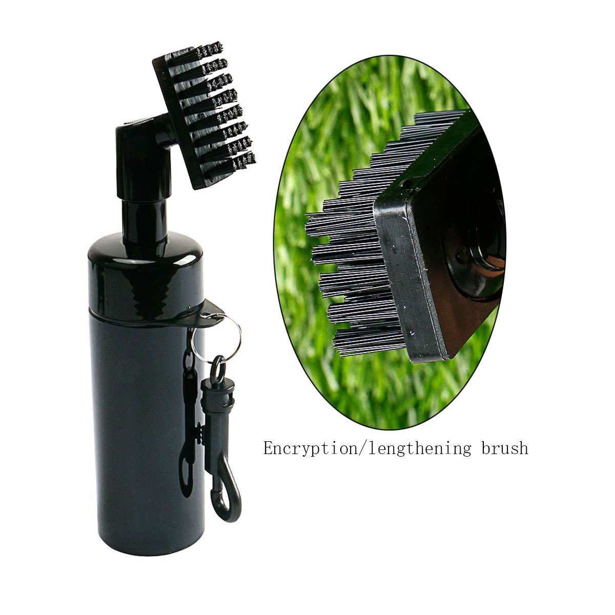 Brosse pour rainures de club de golf