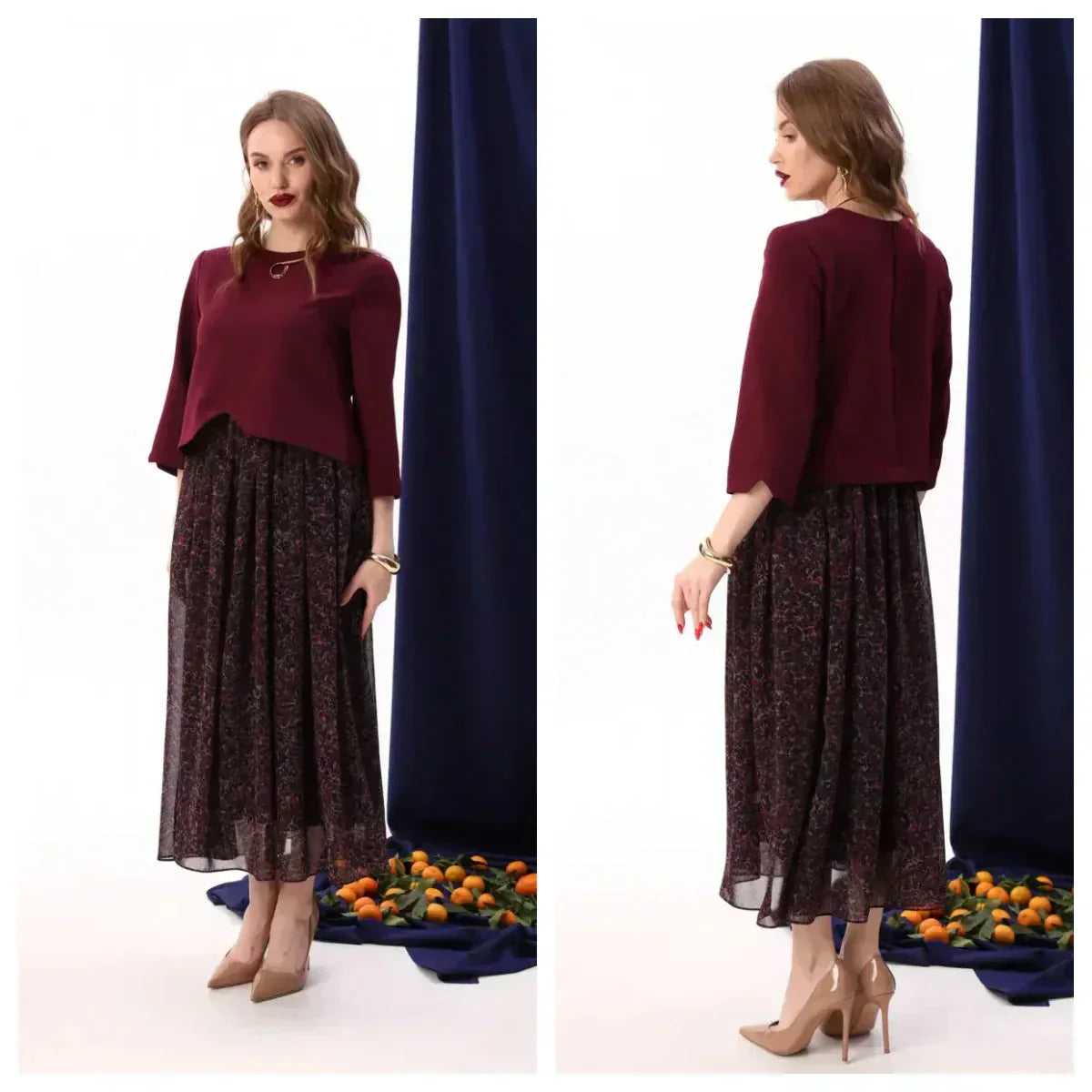 Robe Élégante de Haute Qualité
