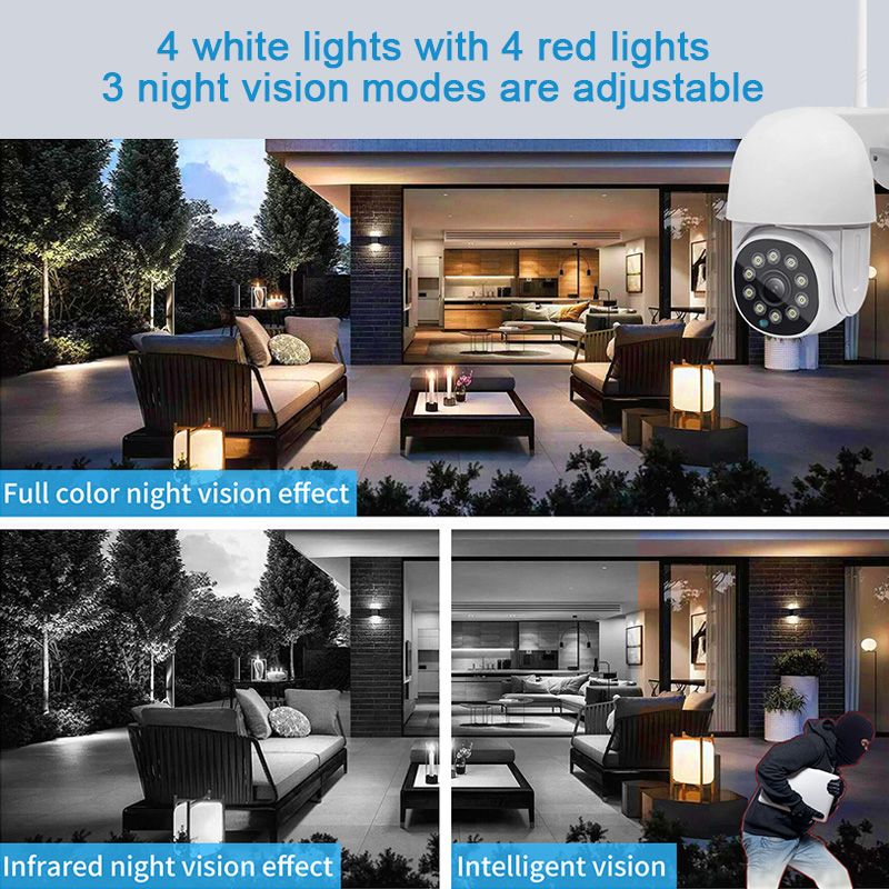 🔥55% de réduction🔥Livraison Gratuite-Kit de caméra de surveillance sans fil intelligente