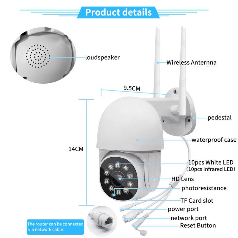 🔥55% de réduction🔥Livraison Gratuite-Kit de caméra de surveillance sans fil intelligente
