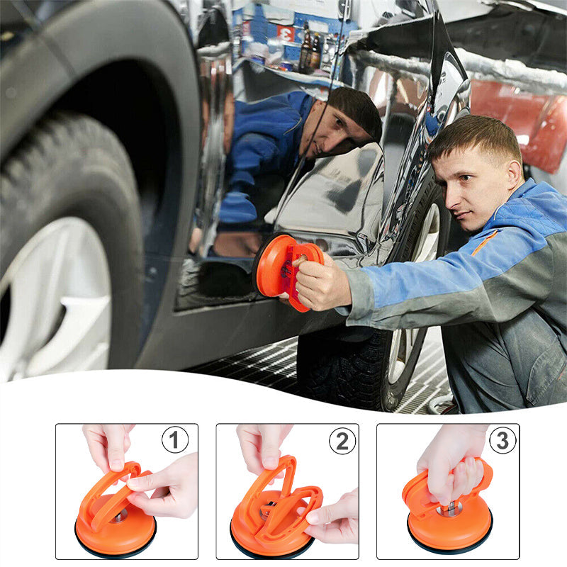 🚗 ACHETEZ 2, OFFERT 1 ! 🔥 Kit de Réparation de Bosses – Ventouses Puissantes, Pour Carrosserie & Facile à Utiliser 🛠️✨